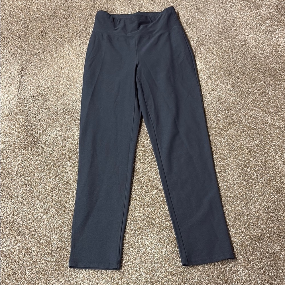 Pull Up Women's Straight-Leg Ponte Pants Eileen Fisher Washable Crepe Xs Sm